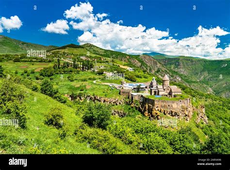 Aerial view of Tatev monastery in Armenia Stock Photo - Alamy