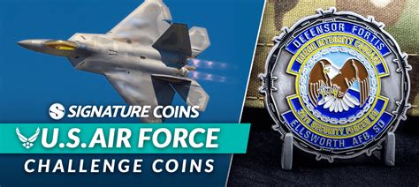 Custom Air Force Challenge Coins - Signature Coins