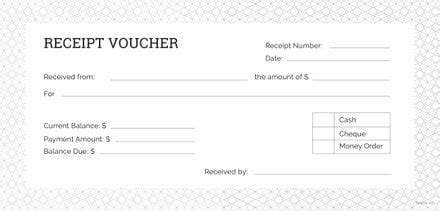 Excellent Bank Receipt Voucher Template Simple : Receipt Templates