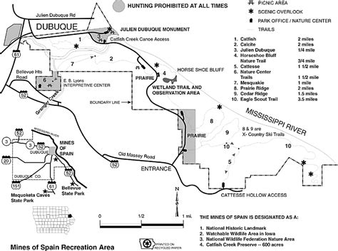 Maps - Mines of Spain Recreation Area Dubuque Iowa by Friends of Mines ...