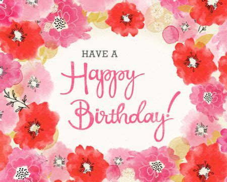 Happy Birthday Cards For Her - Happy Birthday Card