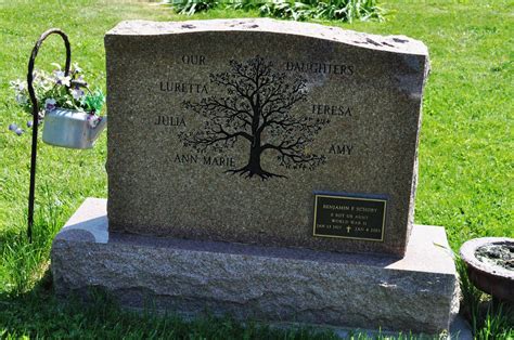 Family Tree Headstone Unusual Headstones, Cemetery Headstones, Cemetery ...