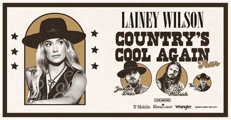 Lainey Wilson Announces 2024 “Country’s Cool Again” North American Tour ...