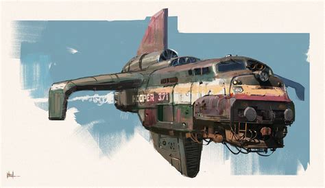 Flying bus, Neil Kairanna on ArtStation at https://www.artstation.com ...