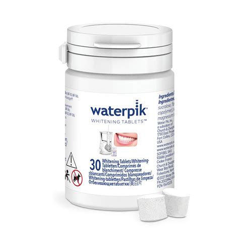 Waterpik Teeth Whitening Water Flosser Refill Tablets WT-30 - Walmart.com