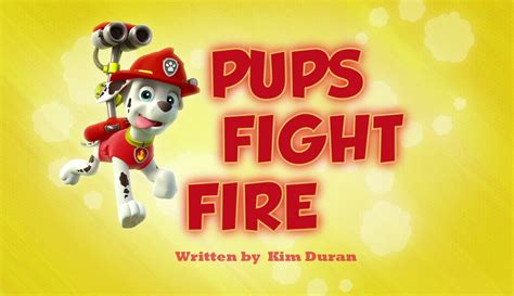 Marshall/Gallery/Pups Fight Fire | PAW Patrol Wiki | Fandom