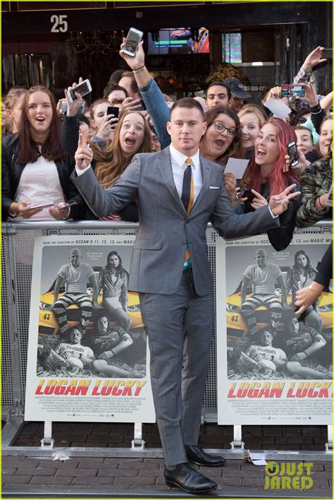 Channing Tatum Adds Pop of Color to His Suit with a Cool Tie: Photo ...