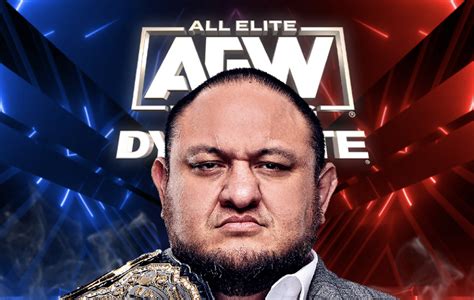 AEW World Champion Samoa Joe Will Speak On This Evening's Dynamite