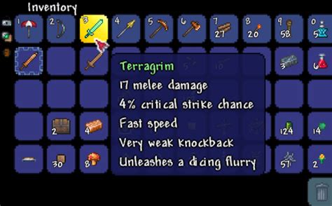 I found a weapon : r/Terraria