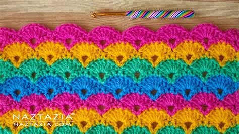 Shell Stitch Crochet Pattern - How to Crochet a Shell Stitch - Crochet ...