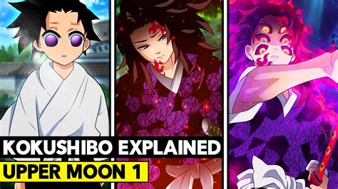 THE HASHIRA KILLER! UPPER MOON 1 KOKUSHIBO EXPLAINED! - Demon Slayer ...