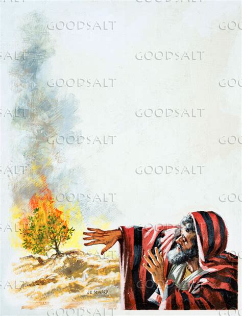 Moses and the Burning Bush - GoodSalt