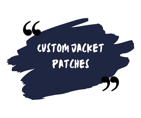 Custom Jacket Patches – Today Patches