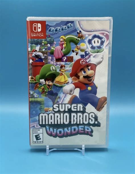 Super Mario Bros Wonder - Nintendo Switch - Brand New & Sealed In Box ...