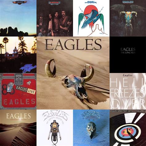 Eagles Albums & History Dvd | Eagles albums, Eagles album covers ...