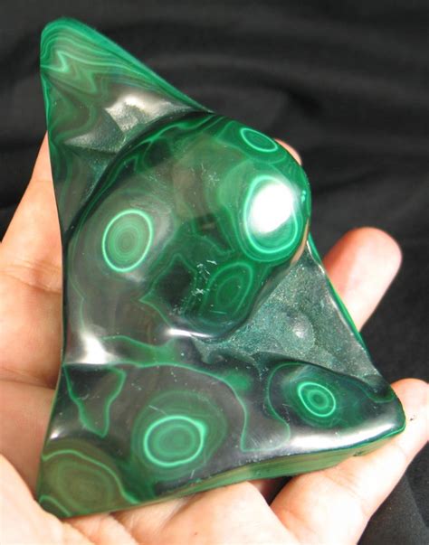 The Other Side of the Sun | Large Partially Polished Malachite Formation