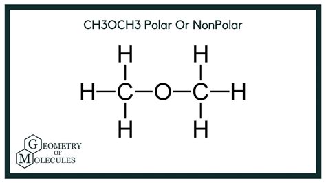 CH3OCH3 Polar Or NonPolar: Check Polarity - YouTube