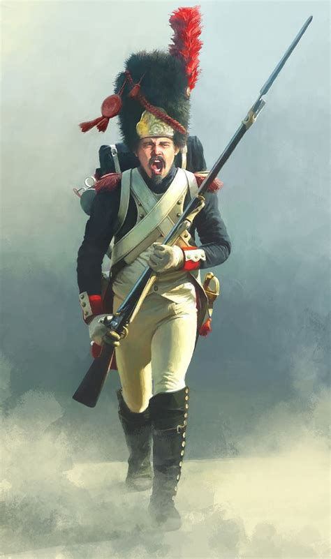 characters on Behance | First french empire, French army, Napoleon