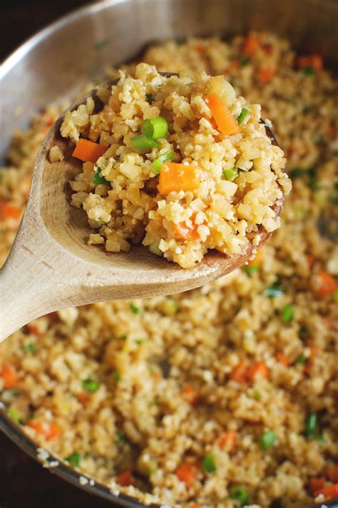 Easy Low-Carb Cauliflower Fried Rice Recipe - Simply So Healthy