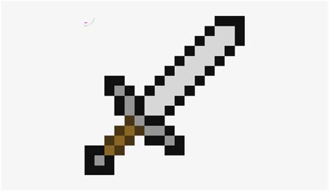 Transparent Background Minecraft Sword Png - emsekflol.com