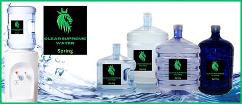 Bottled Spring Water | Clear Supreme Water Delivery