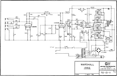 MARSHALL JMP-1992 Service Manual download, schematics, eeprom, repair ...