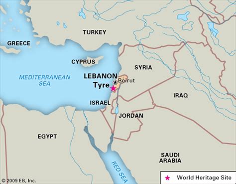 Tyre | Lebanon, Map, Phoenicia, Ancient City, Bible, & Historical Site ...