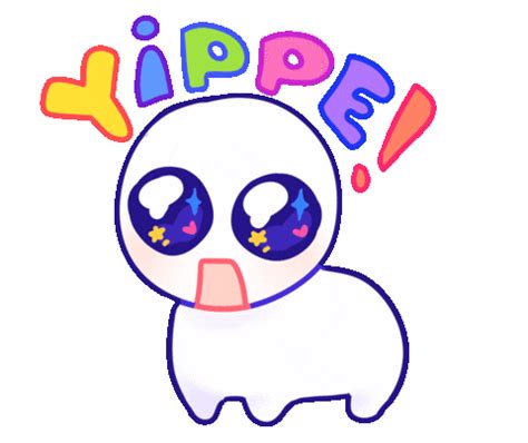 Yippee Sticker - Yippee - Discover & Share GIFs