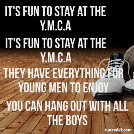 Village People - YMCA | Lyrics to live by, Music is what feelings sound ...