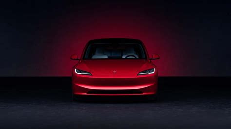 Tesla Unveils the Refreshed Model 3, Features New LED Lamps & More ...