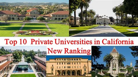 Top 10 Private Universities in California New Ranking 2021 | The ...