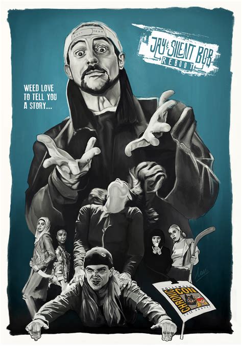 Jay And Silent Bob Reboot | Poster By Mcclane83