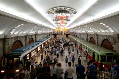 Metro station, Pyongyang North Korea - Worldwide Destination ...