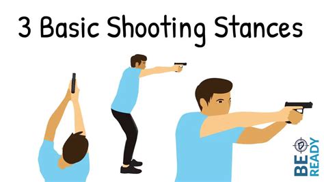 3 Basic Shooting Stances - YouTube