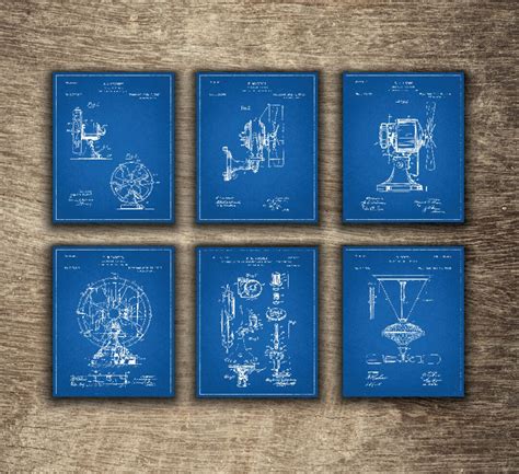 Fan Blueprint Poster, Blueprint Wall Decor, Blueprint Art, Blueprint ...