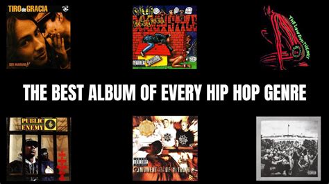 The Best Album Of Every Hip Hop Genre (75 Genres) - YouTube