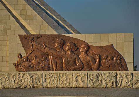 North Korea. The Arch of Reunification (officially Monument to the ...