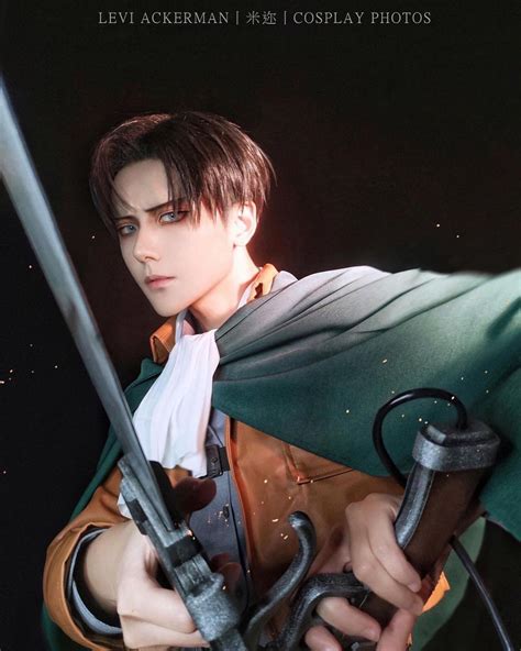 COSPLAY COLLECTION on Instagram: “『 Levi Ackerman：@migo_mii 』 ️ ️Attack ...