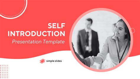 Self Introduction Template for PowerPoint