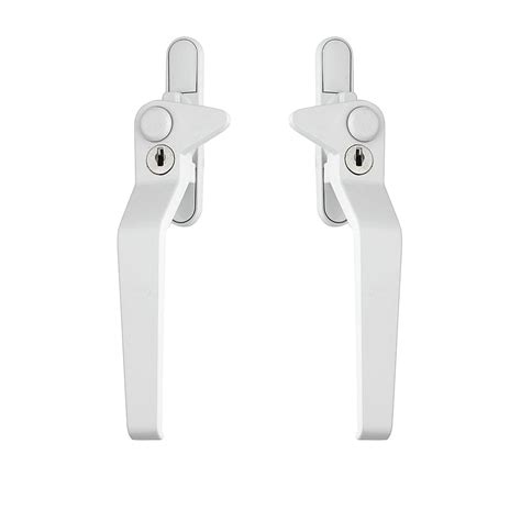 Avocet Cockspur Replacement uPVC Window Handles - White – Home Secure