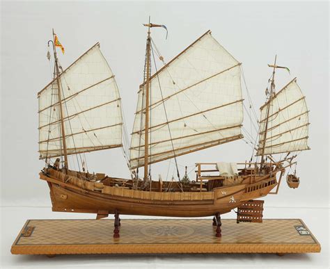 Ship model Chinese junk, 1834 | Model ships, Model boats, Tall ship model