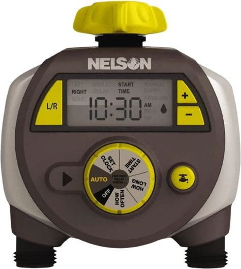 Nelson - Electronic Lawn Sprinkler Timer | MSC Direct