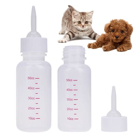 50ml Puppy Kitten Feeding Bottle Pet Nursing Feeding Bottle for Small ...