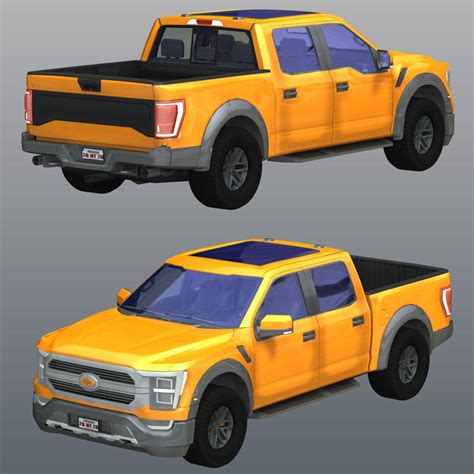 Modern Pickup Truck for Poser 3D Models VanishingPoint