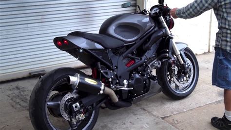 Custom 1997 Suzuki TL1000S Street Brawler Build Fired-Up - YouTube