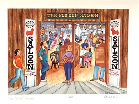 RED DOG SALOON – Scanlon Gallery & Custom Framing