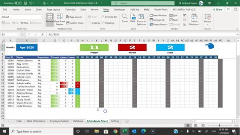 Favorite Excel Macro Attendance Tracker Sheet In Html