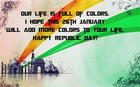 Happy Republic Day Quotes Wishes in English