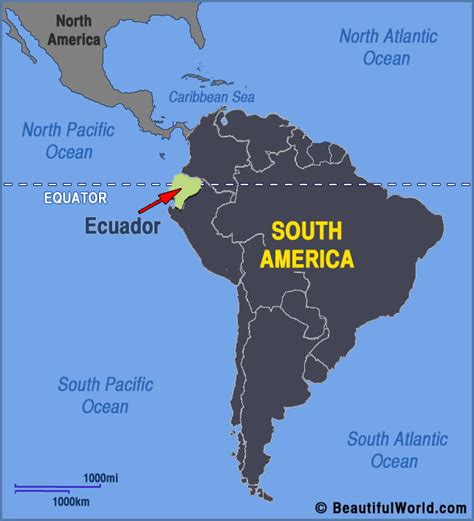 Map of Ecuador - Facts & Information - Beautiful World Travel Guide