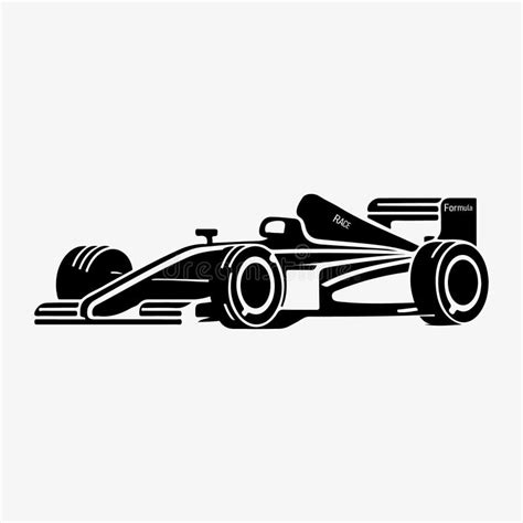 F1 Race Car Silhouette